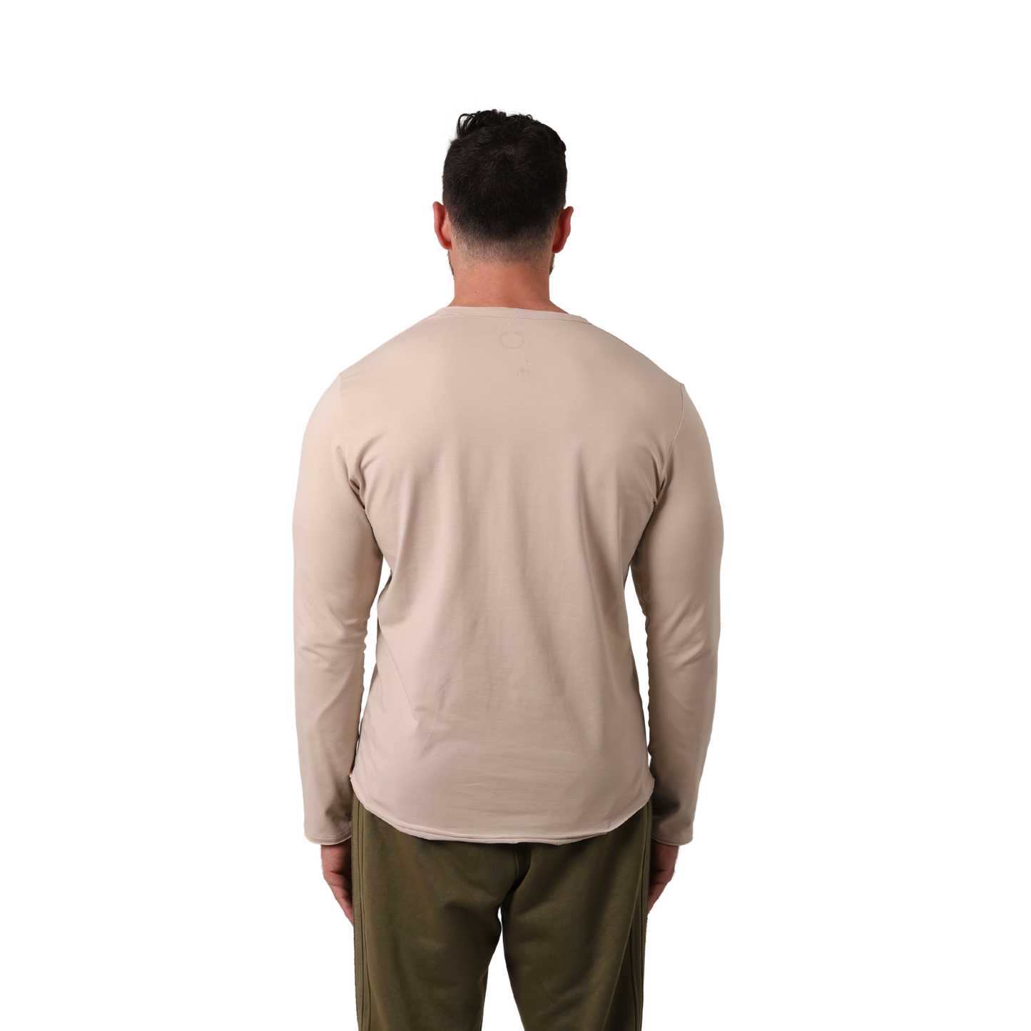 Beige Henley